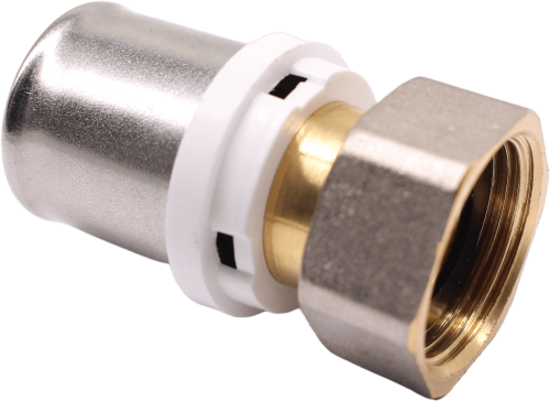 K-FLEX пресс-фитинг муфта с накидной гайкой 16X1/2″ мм